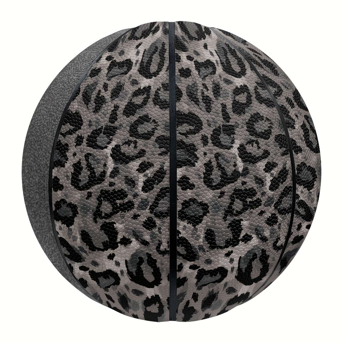 Basketball Color Gray Leopard Print Size7