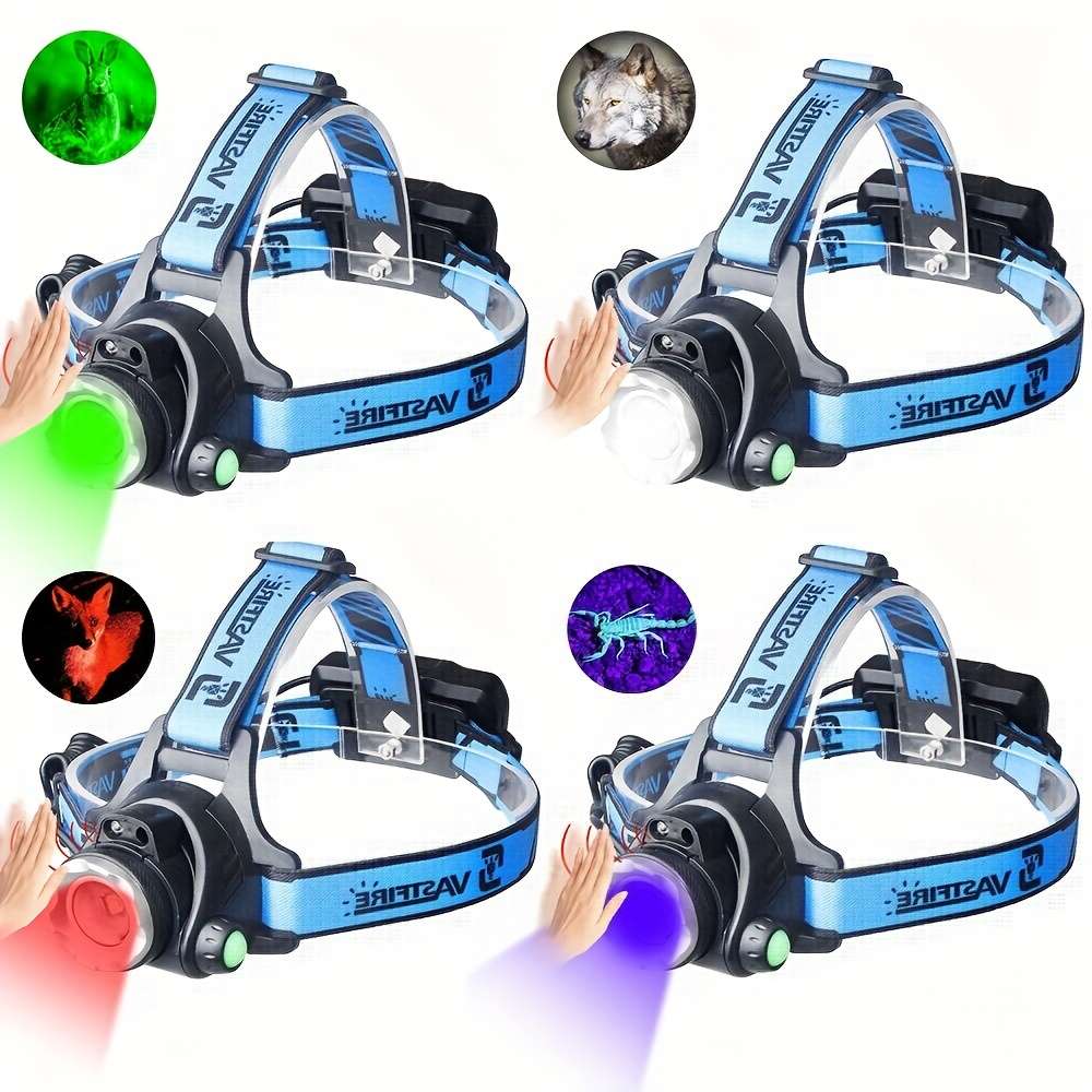 Headlamp Model Red Lightwith 2 Batteries