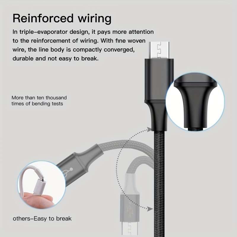 Charging Cable Color Rose Golden Size1.2M 3.92Ft 47.24Inch