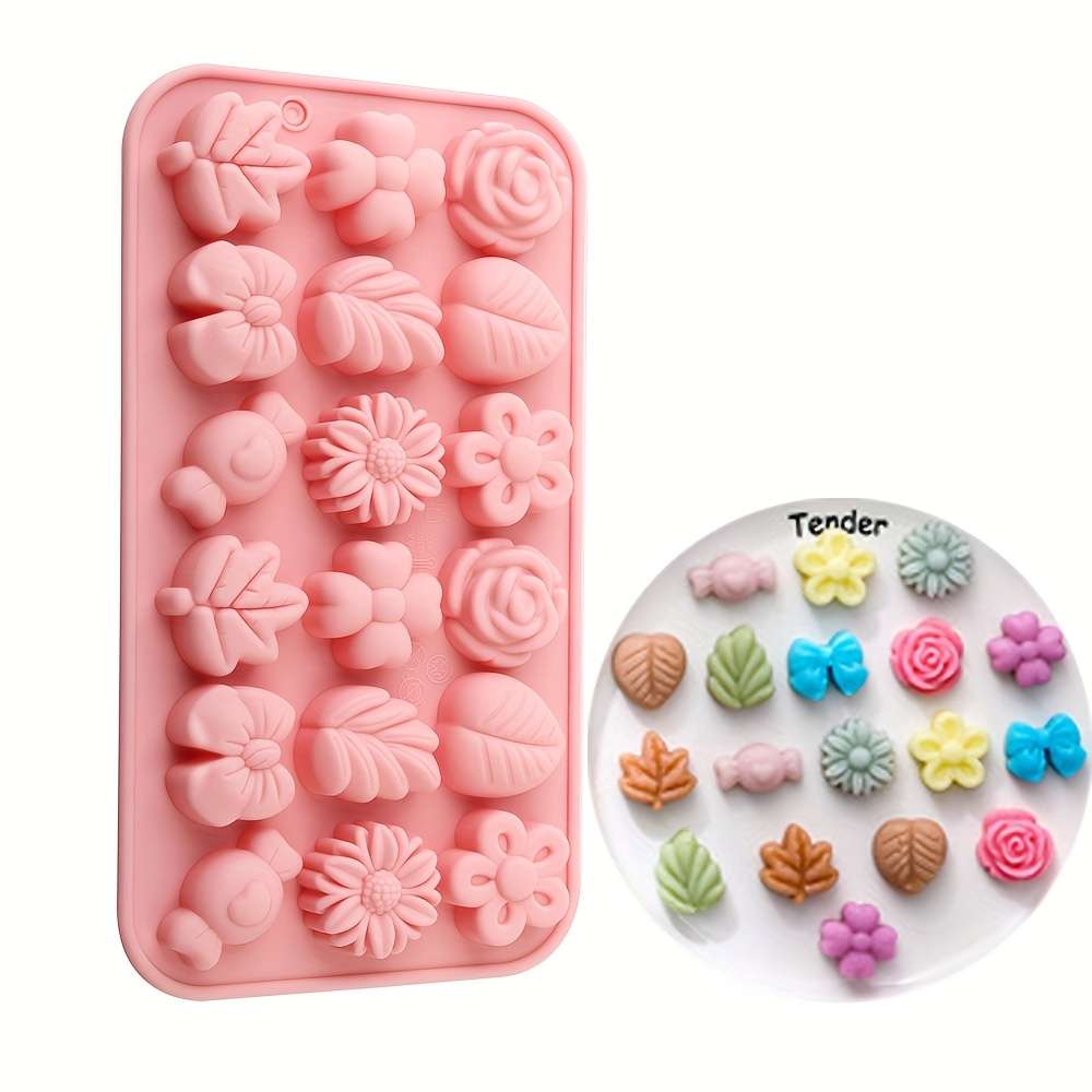 Suitable For Baking Molds Color Pink Add Green 2Pcs