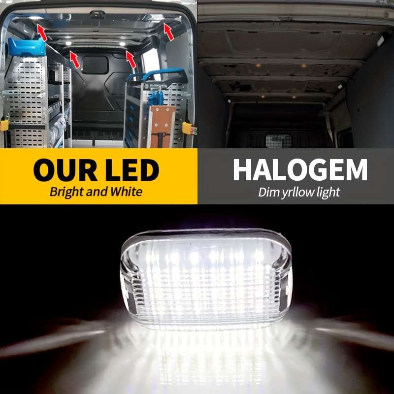 Car Lights Color 2Pcs White Led Lights