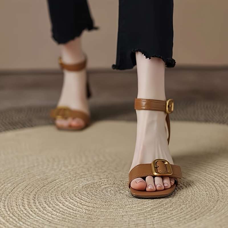 Women S High Heels Color Brown Sizeuk 6