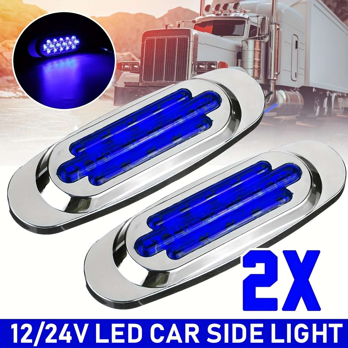 Car Lights Color Red Quantity 2Pcs