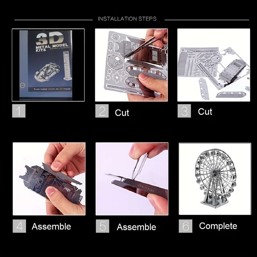 Building Toy Architectural Model Toy Set Items Ferris Wheel