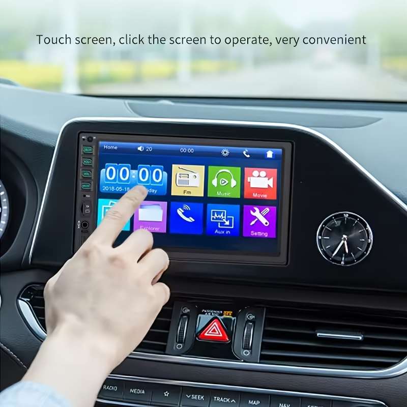 Car Audio  Entertainment System Model 7Inmp5  Add Camera Kit