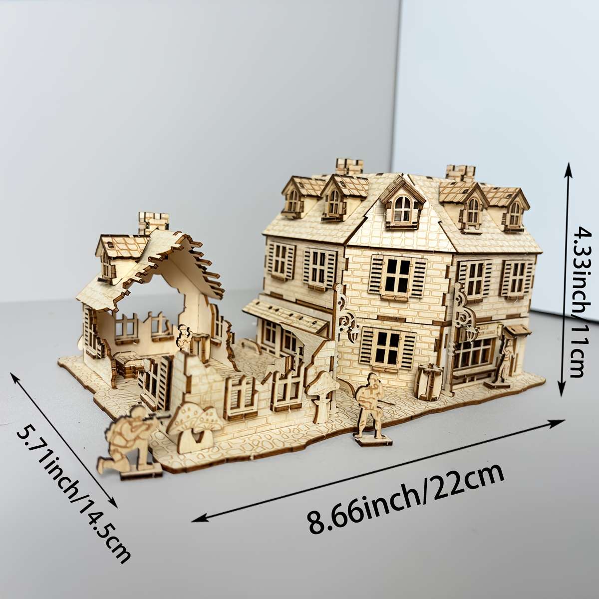 Building Toy Architectural Model Toy Set Quantity 1 Set