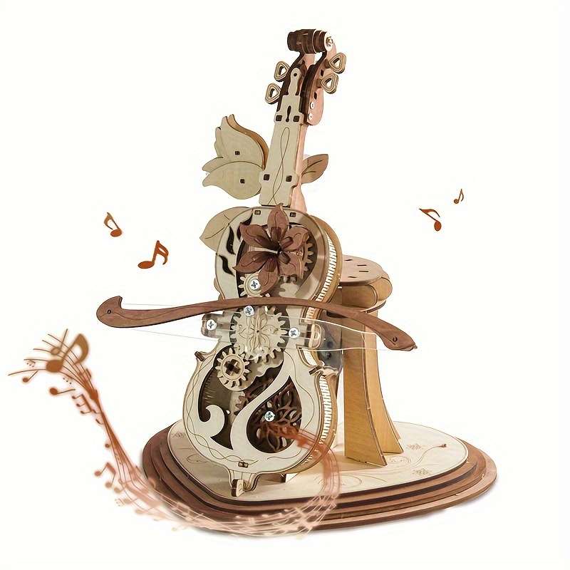3D Puzzle Musical Instrument Model Model Mk Amy03