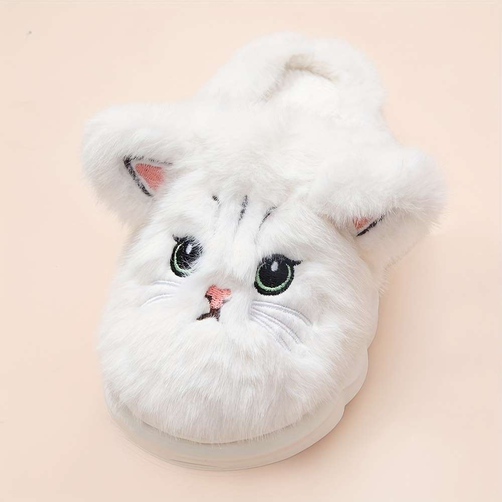 Cotton Slippers Color White Sizeuk 3-3.5 Big Kid
