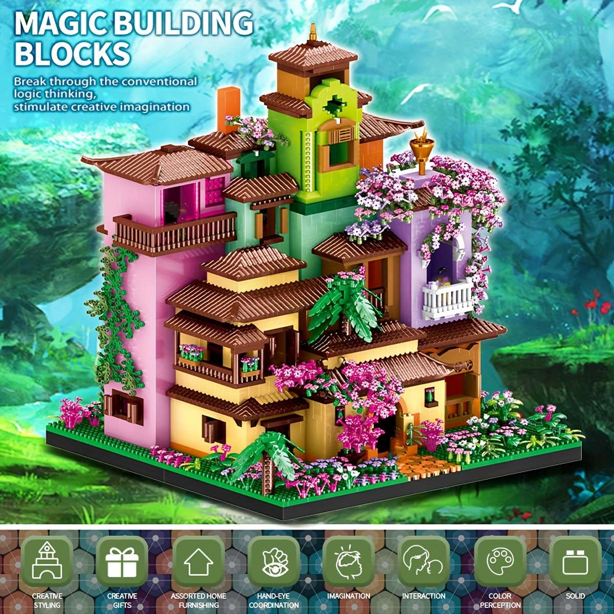 Building Toy Architectural Model Toy Set Material Abs