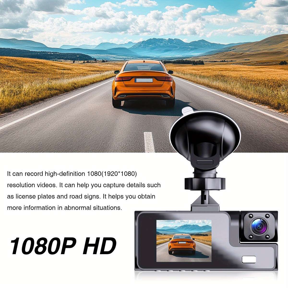 Dashcam Color Black Without Card