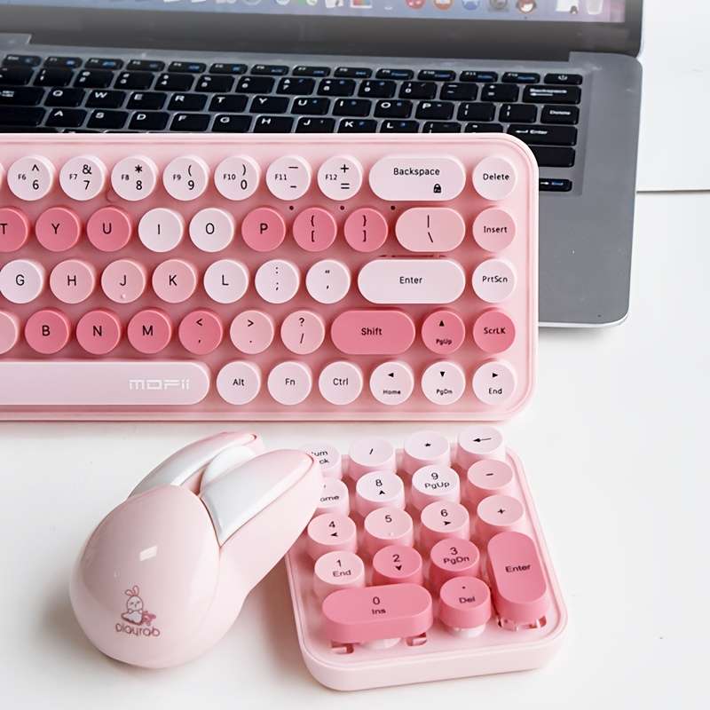 Keyboard Color Pink
