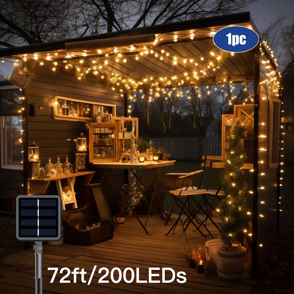 String Lights Color White Model  50Leds 7.01Meter