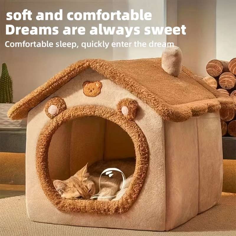 Pet supplies color A    Brown size Medium  40cmx 35cmx 38cm