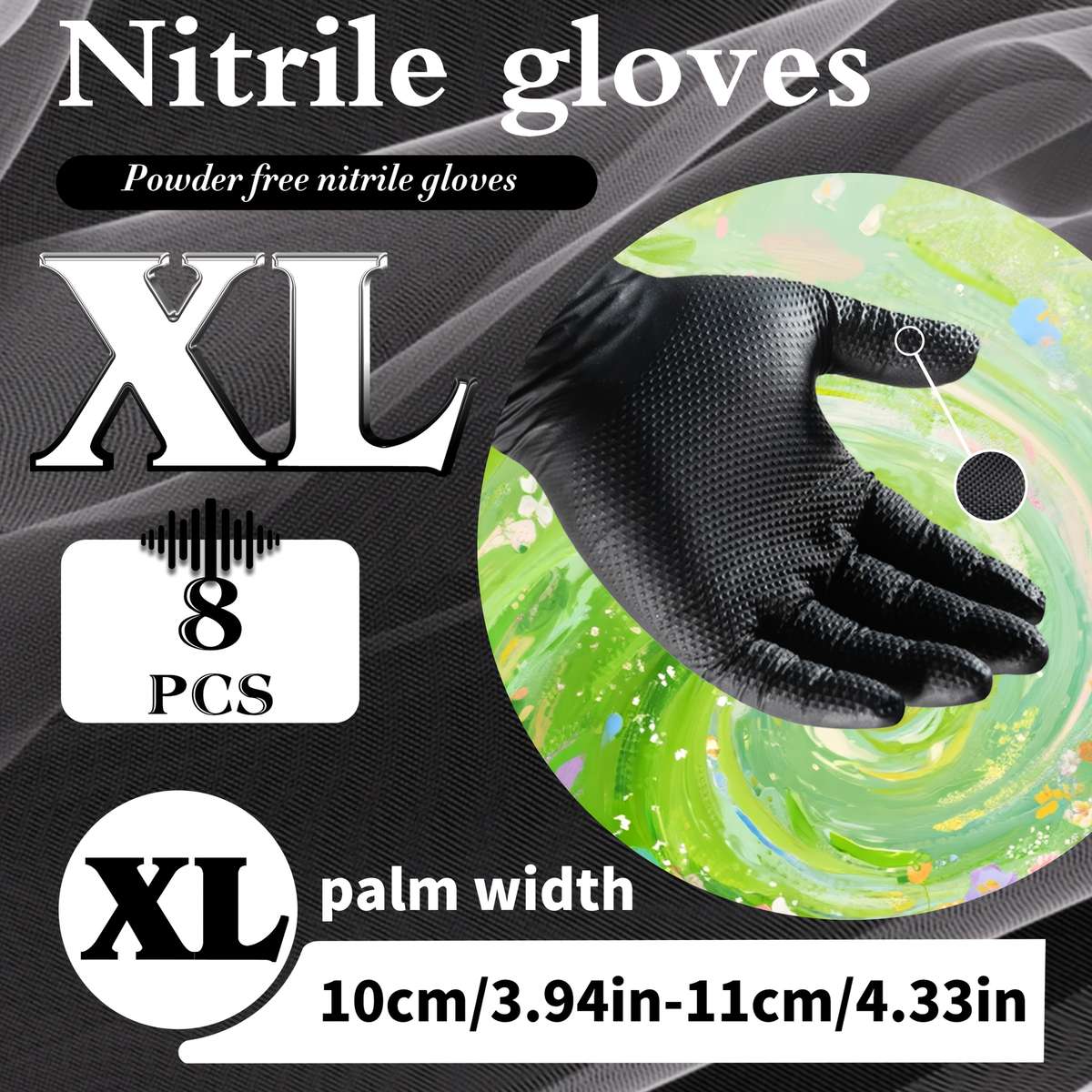 Work Gloves Size M Quantity8Pcs
