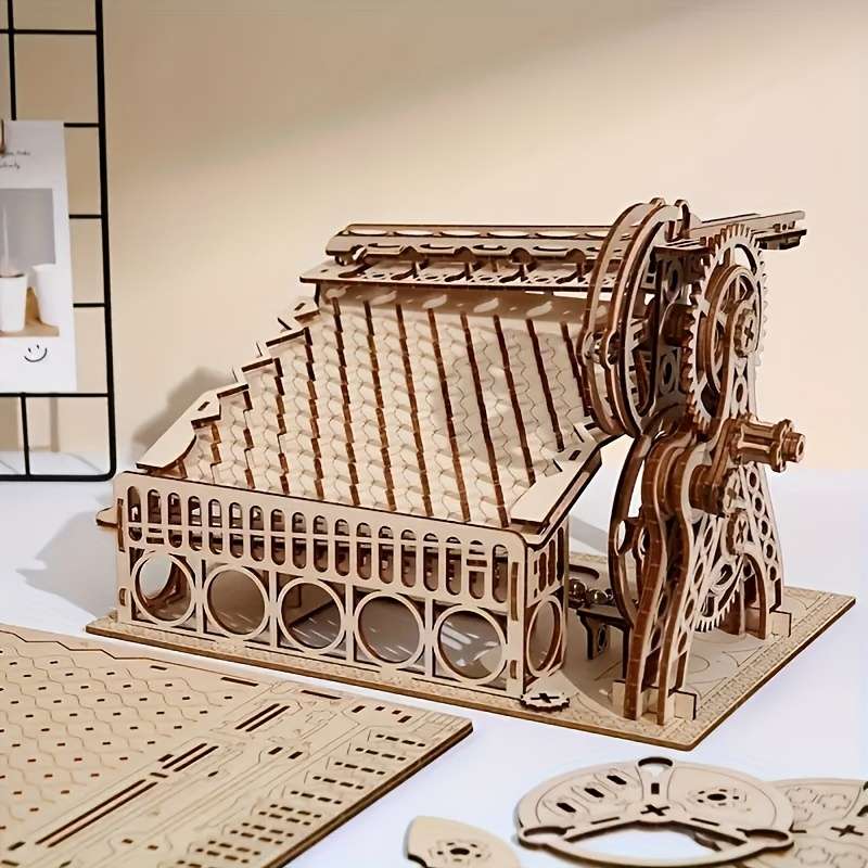 3D Building Model Puzzle Set