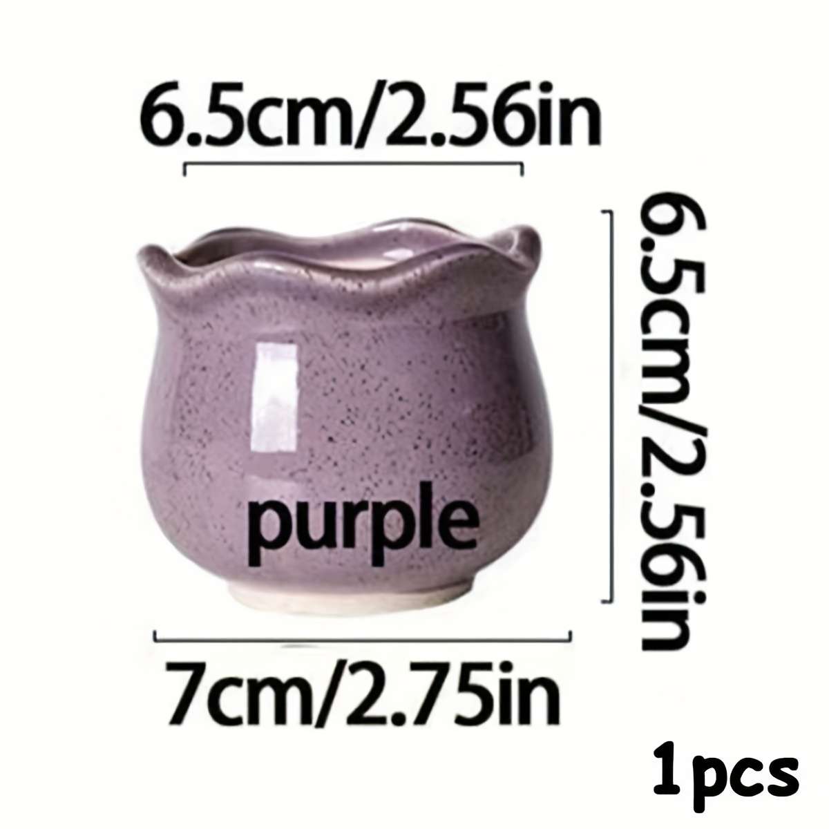 Flowerpot Color 6 Pcs