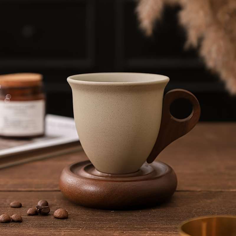 Water Cup Items One Set  Coffee Cup   Coaster