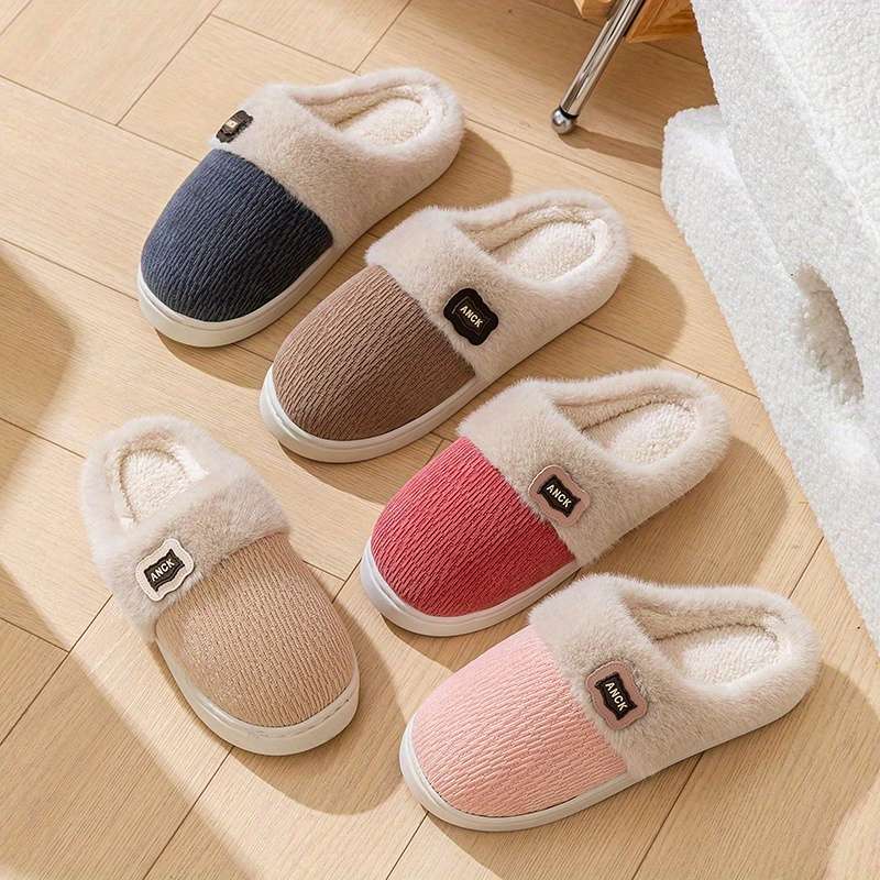 Cotton Slippers Color Deep Sea Blue Mens Sizeuk 4.5-5