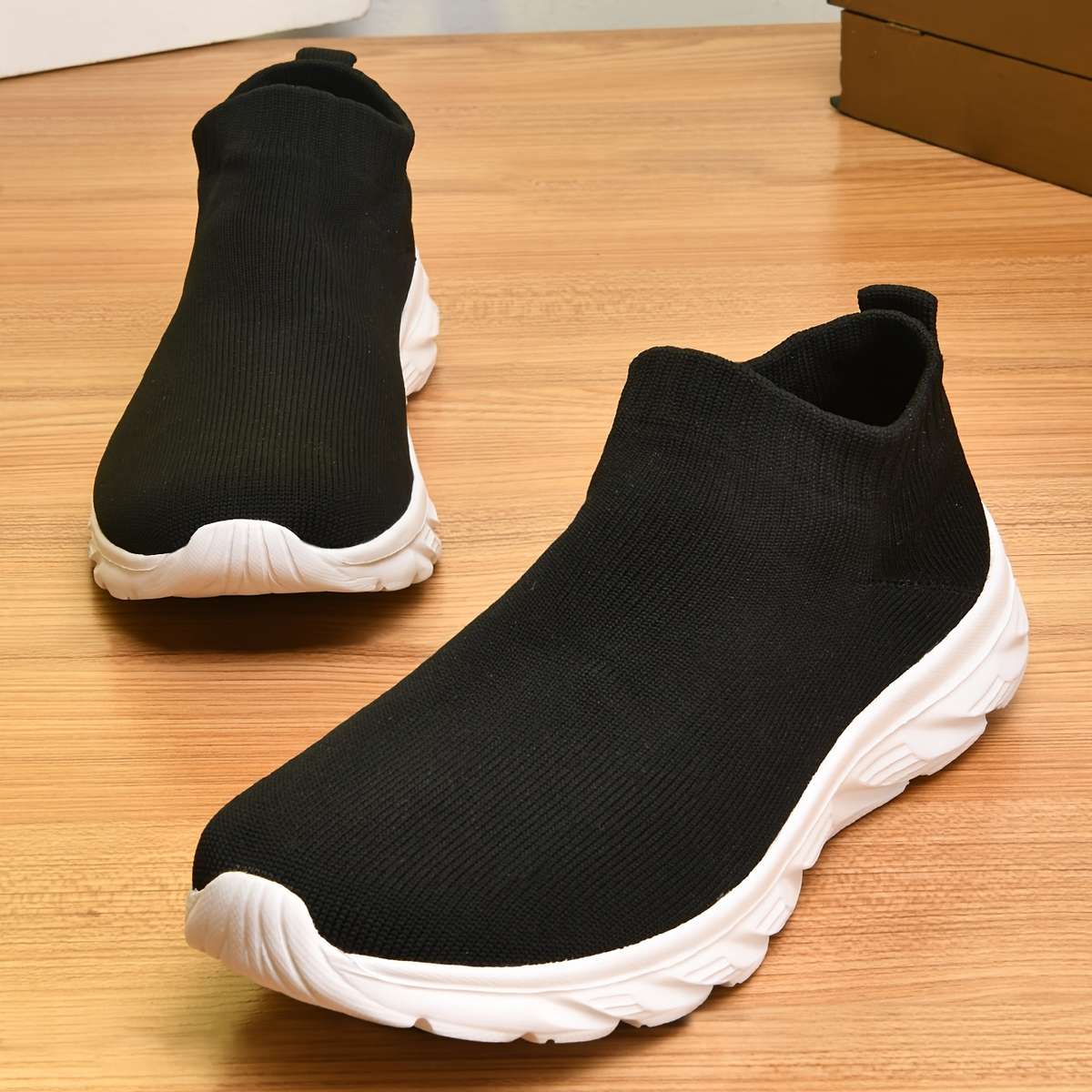 Cotton Slippers Color Black Sizeuk 7