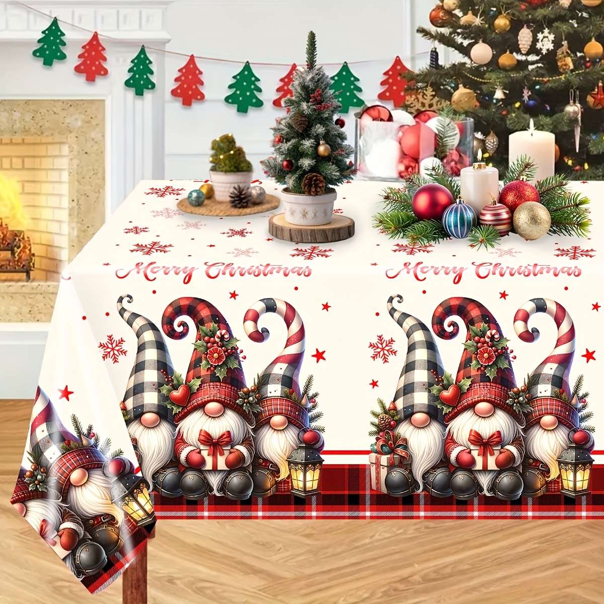 Christmas Tablecloth Quantity 2Pcs