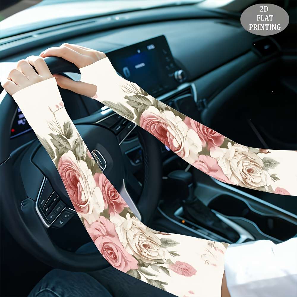 Sunscreen Sleeves Size 1Pair 9X45Cm 87Bx