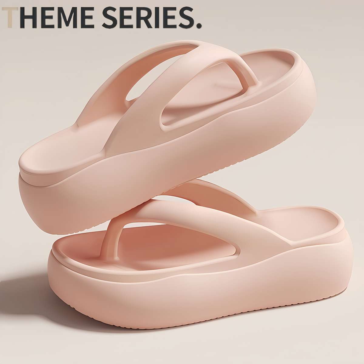 Ladies Summer Flip Flops White Uk 2.5-3