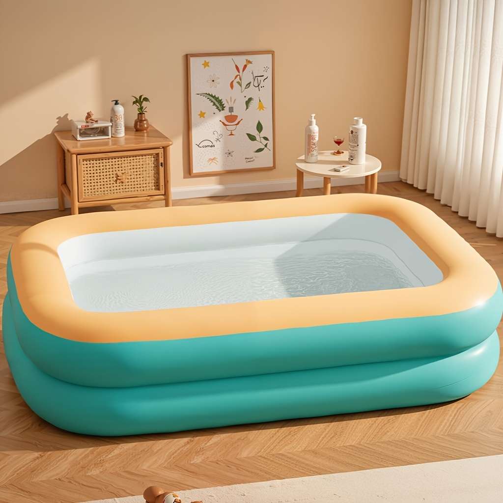 Foldable Eco-friendly Safe Sturdy Spacious Inflatable Swimming Pool Vacation Ess