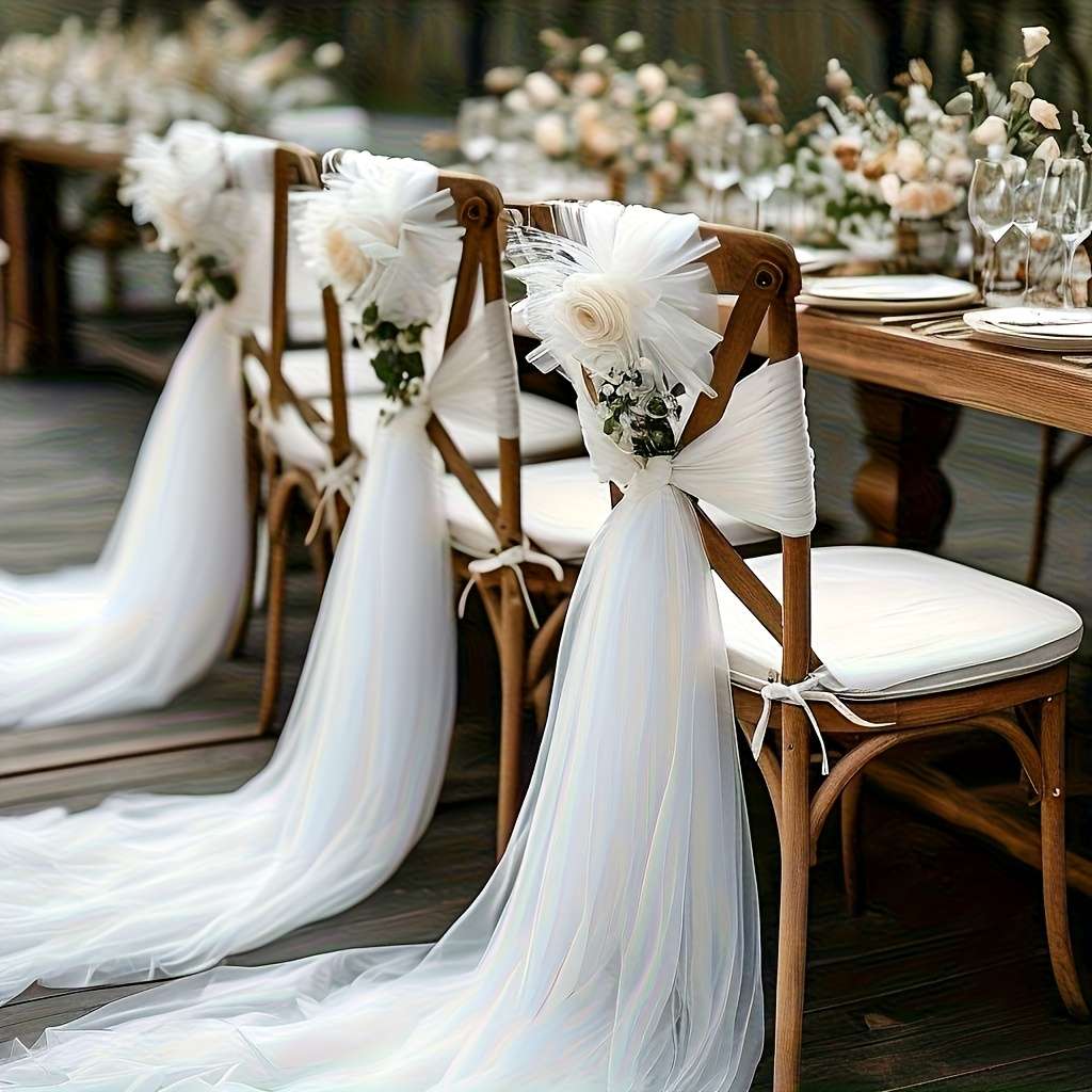 Wedding Supplies Color White Size 75Cm*400Cm 29.5In*157.5In