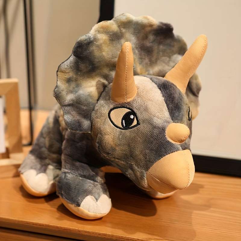 Plush Toyss color Camel colored horns