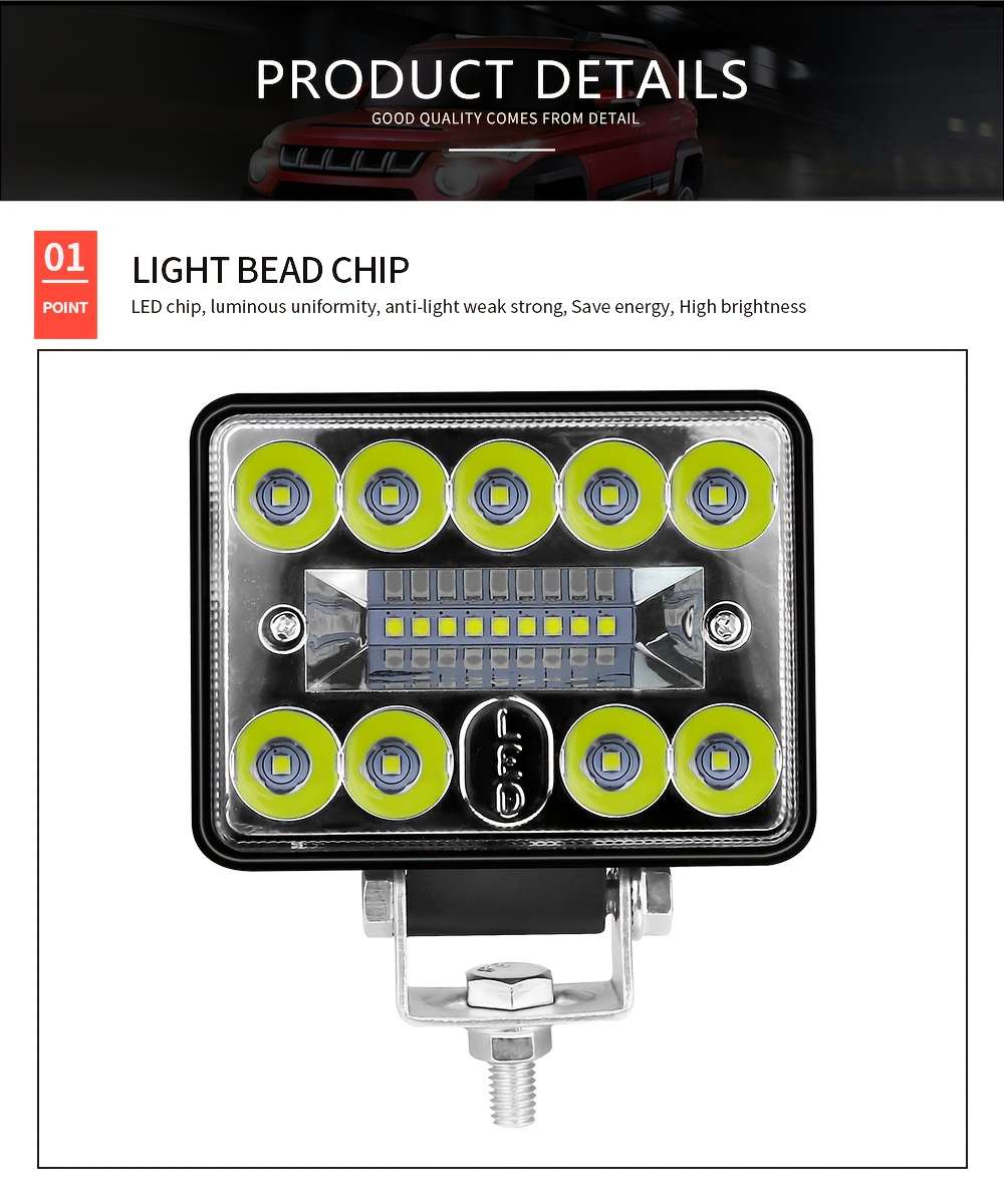 Car Lights Quantity 2 Pcs 166W