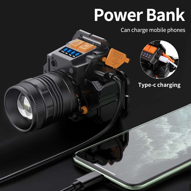 Headlamp Quantity 2Pcsbuiltin Battery