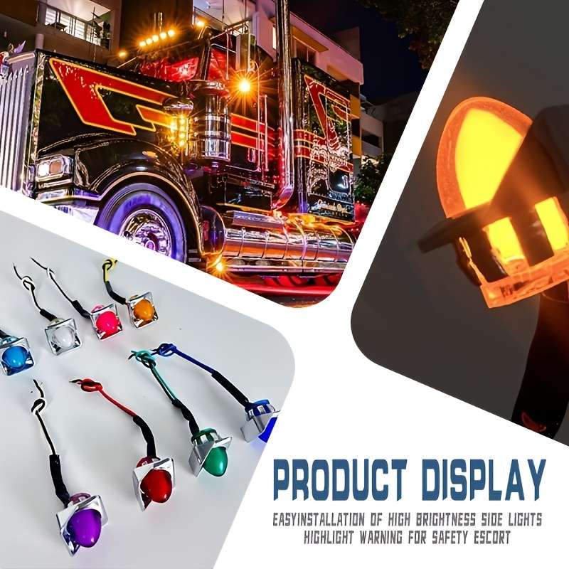 Car Lights Color Red Quantity 10 Pcs