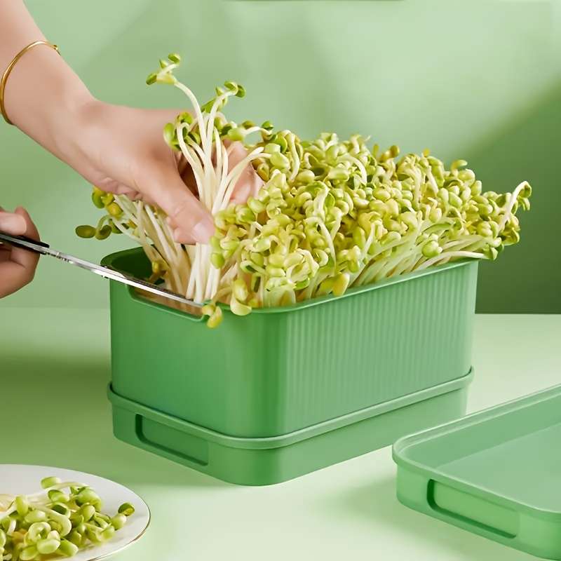 Flowerpot Color 3 Piece Set Green
