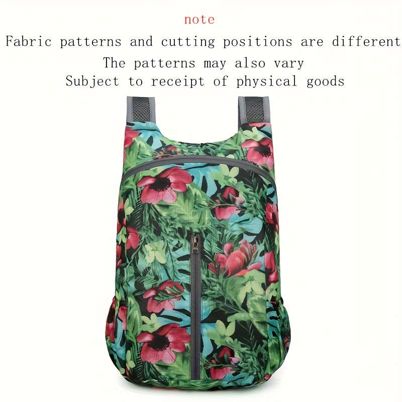 Professional Unisex Outdoor Travel Camping Folding Backpack Ultra Lightweight