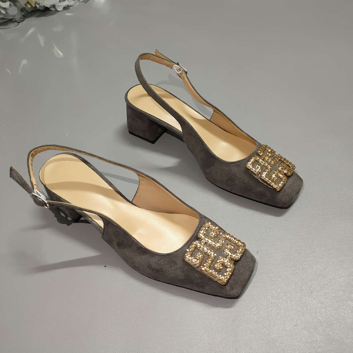 Women S High Heels Color Grey Sizeuk 6