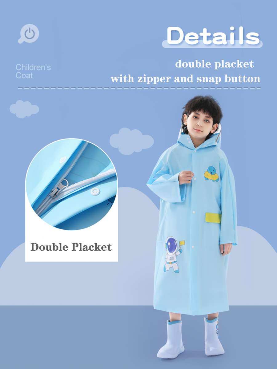 Raincoat Violet Size 45Y