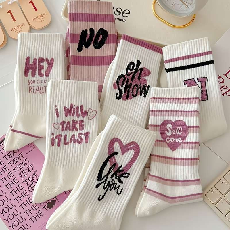 Women S Socks Color 5 Pairs In Random Mixed Colors Size Onesize