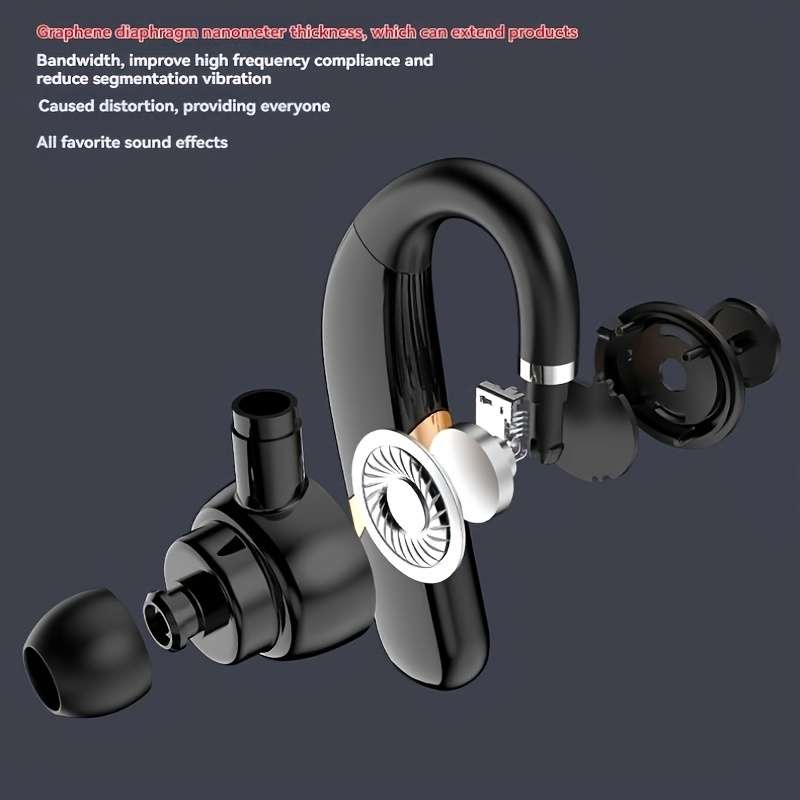Rechargeable Wireless Earbuds Headphones Headset