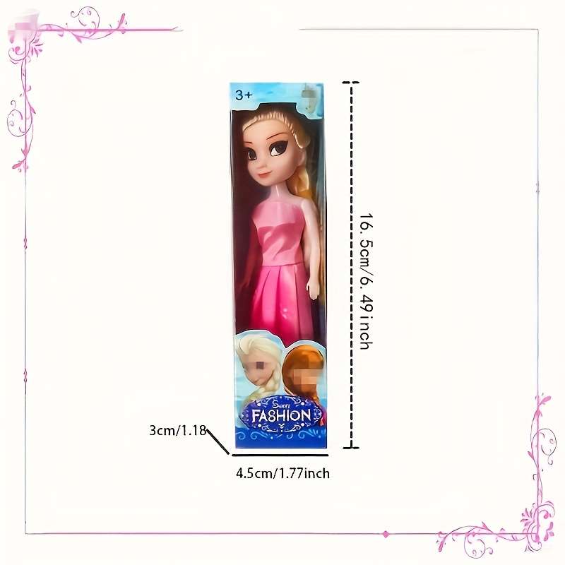 Childrens Toys Style 6 Piecesset Anna  Elsa