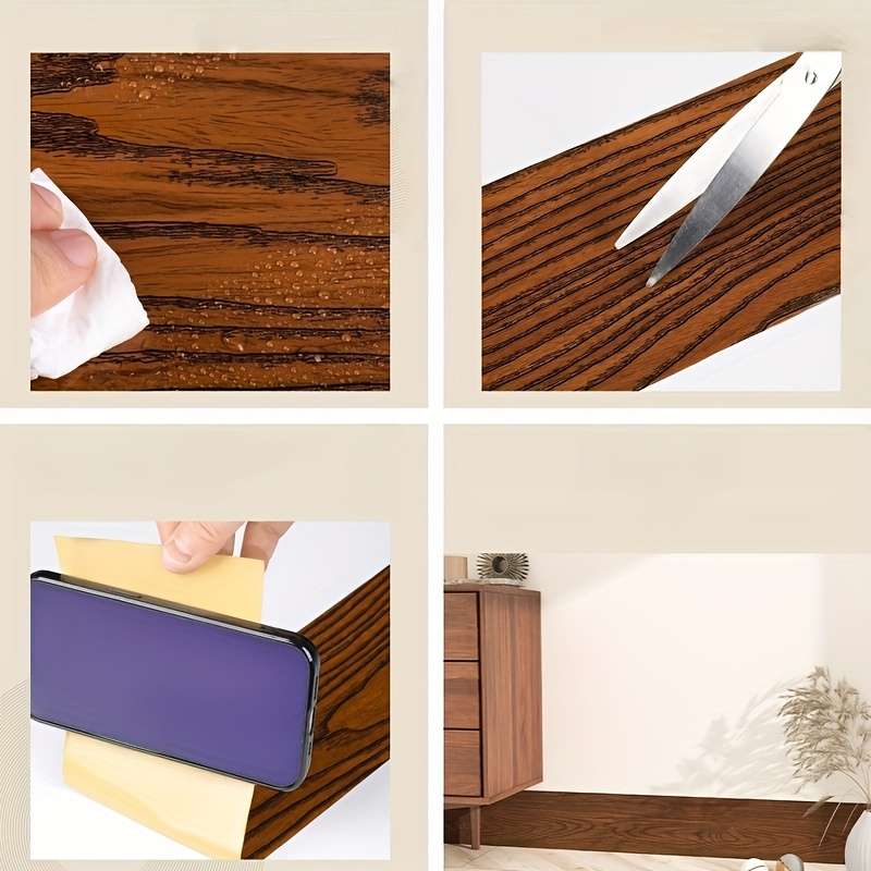Skirting Board Srmtjx601 Size 10Cm*1000Cm3.94In *393.7In
