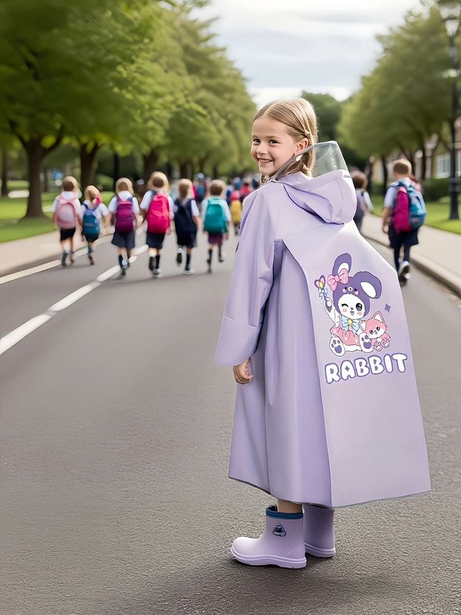 Raincoat Violet Size 910Y