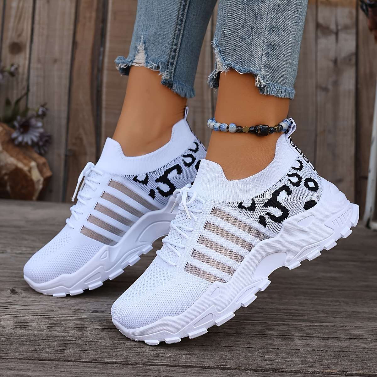 Women S Sneakers Color White Sizeuk 5.5
