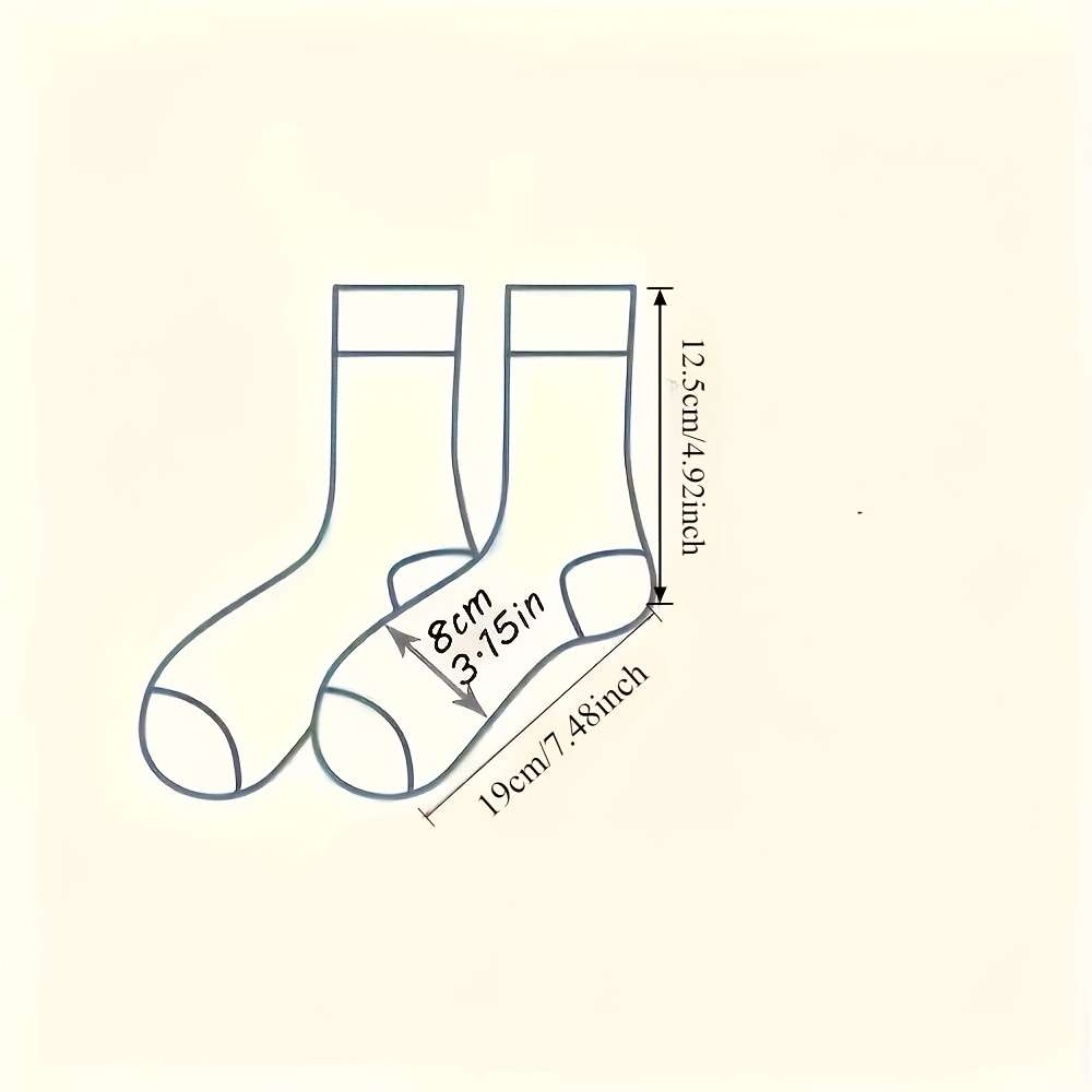 Women S Socks Color 5 Pairs Mixed Colors Size Onesize