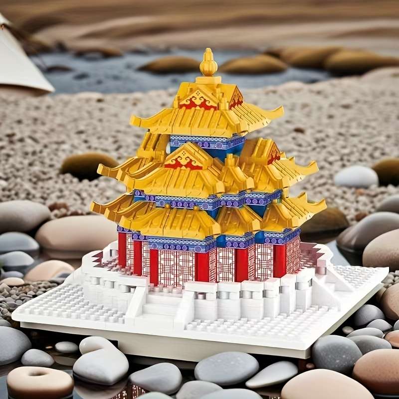 3D Building Model Puzzle Set Style Cp1076