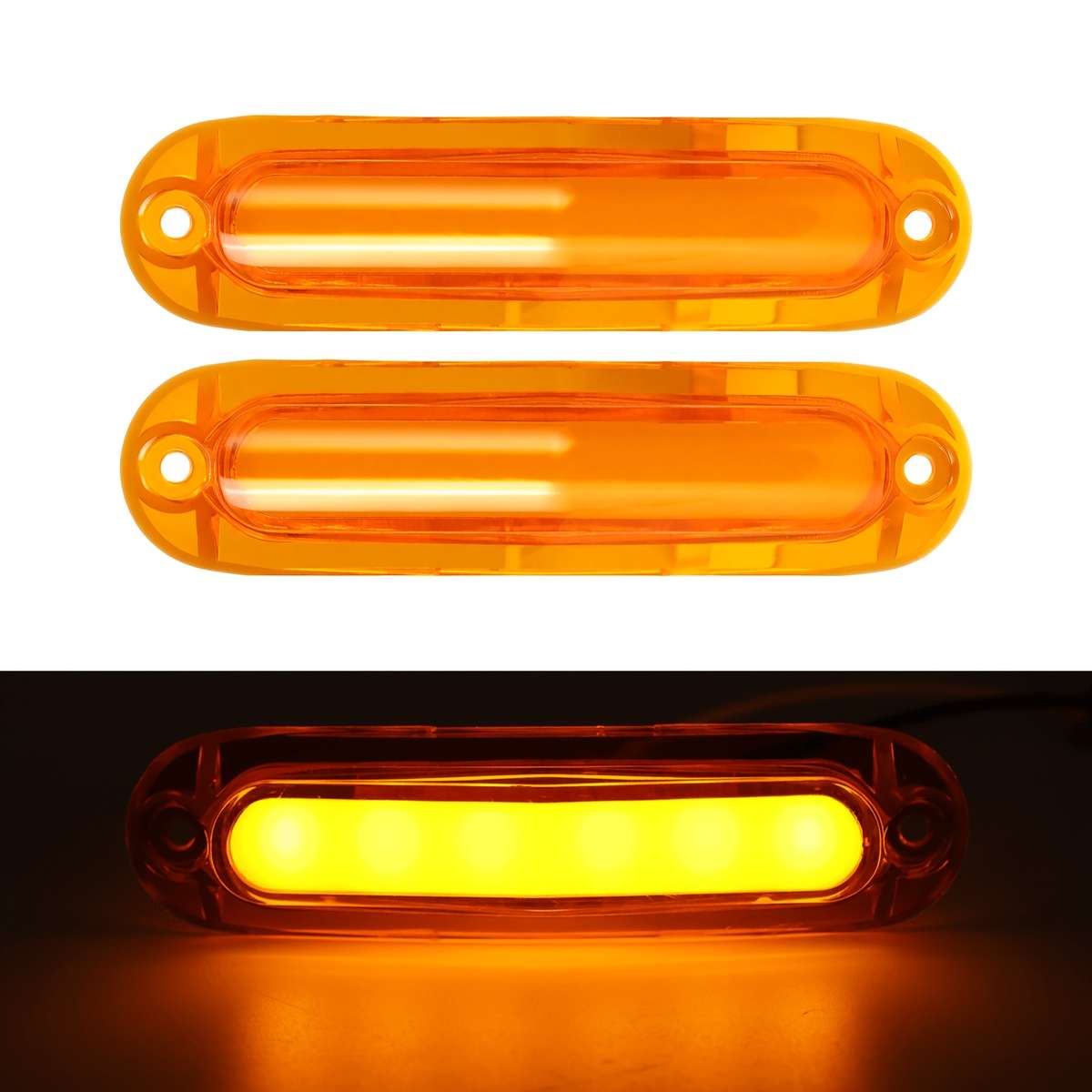 Car Lights Color 2Pcs Red