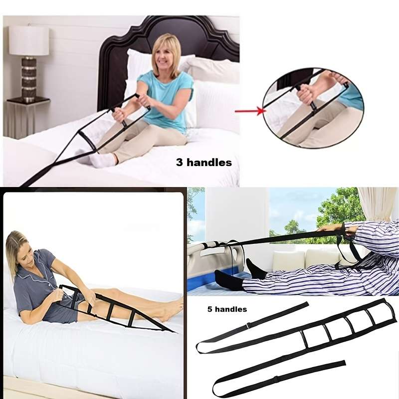 Handrail Items Rise Assist Strap Reinforced With 5 Handles