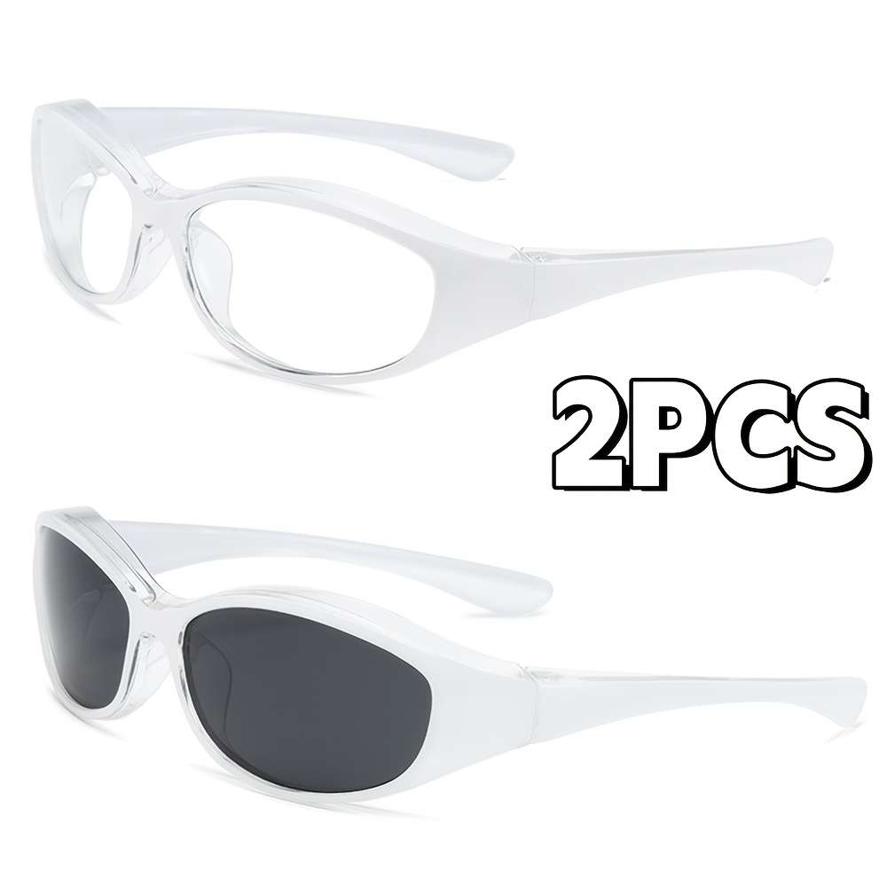 Cycling Glasses Color C5 Blue Transparent Black Transparent