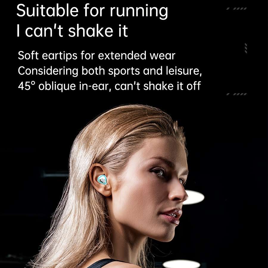 Rechargeable Wireless Earbuds Headphones Headset