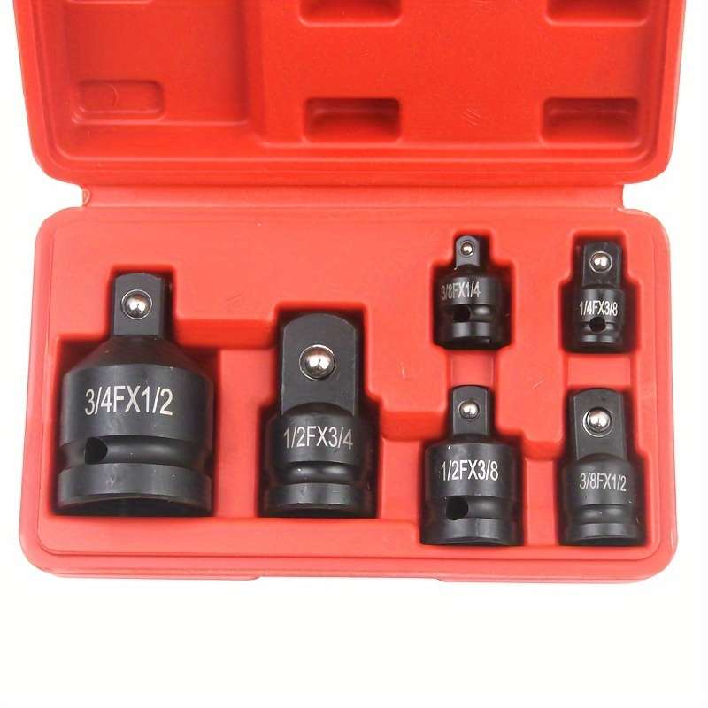 6-Piece Impact Socket Adapter Set