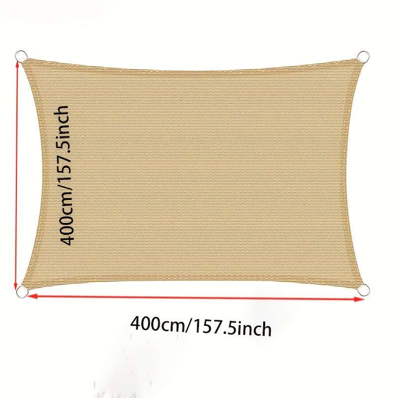 Shade Net Color Sand Color Model4*4M157.5*157.5Inch